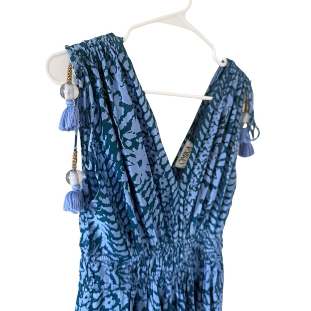Omika Rosalita Midi Dress Natalia Tidepool - Picture 7 of 9